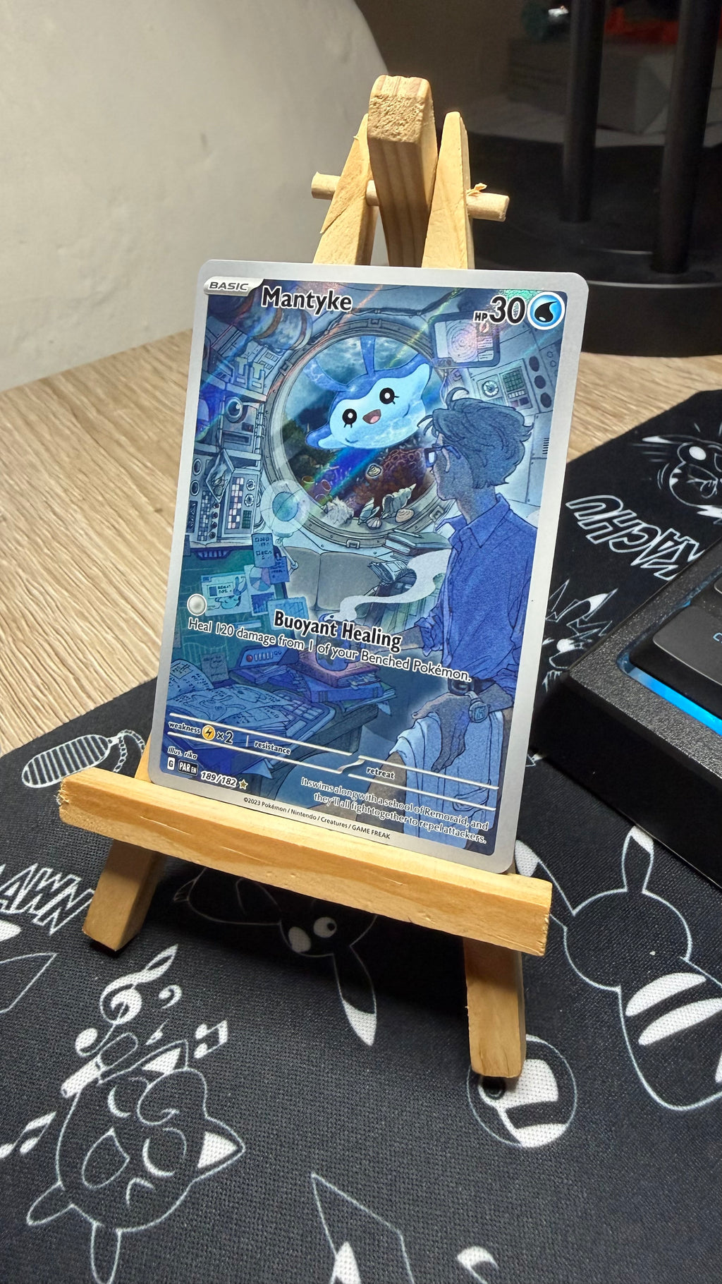 Mantyke - 189/182 - Illustration Rare - Paradox Rift