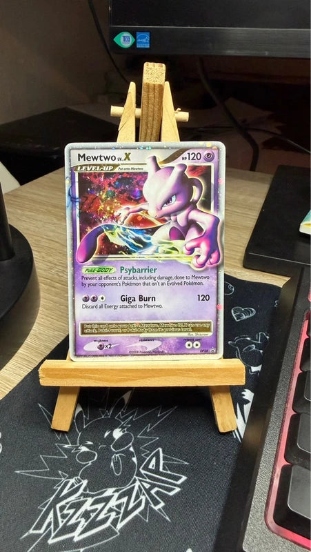 Mewtwo LV.X DP28 Black Star Promo - Front